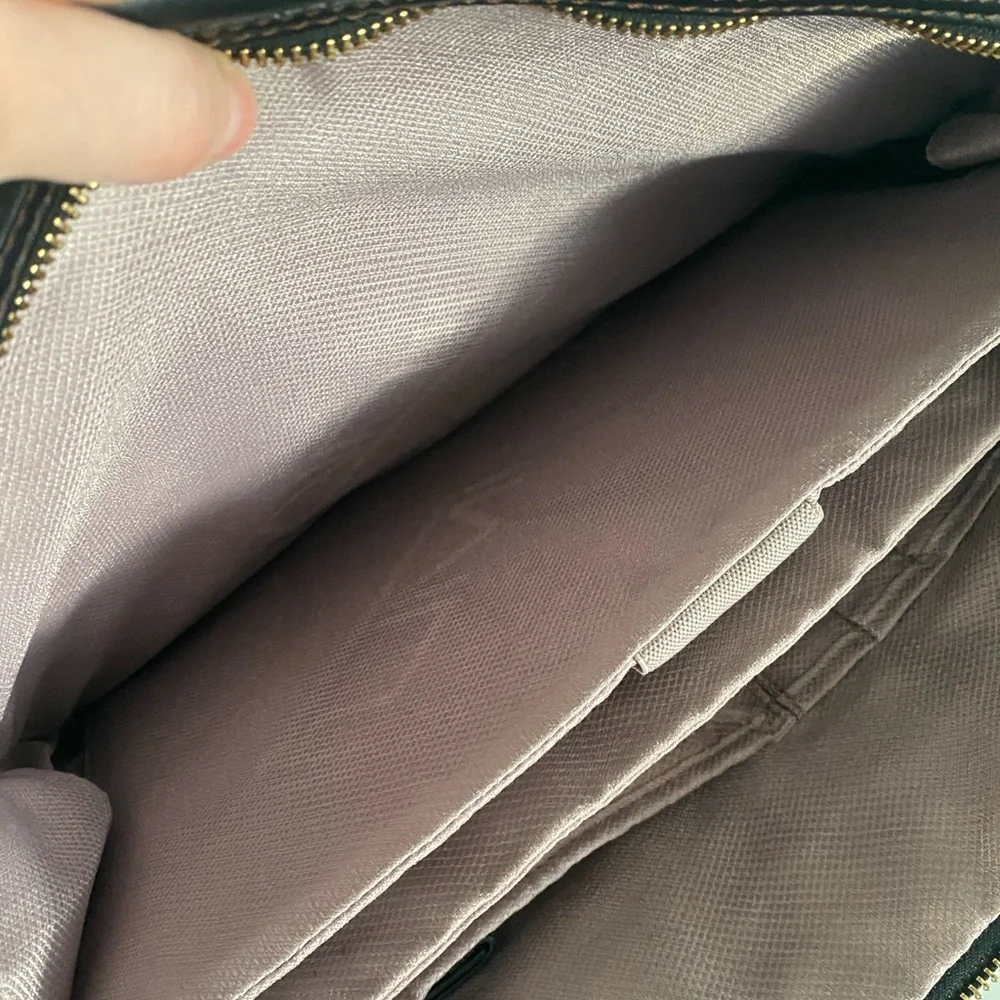 Tumi leather briefcase/laptop bag - Picture 4 of 7